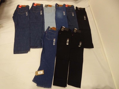Lot 3750 - Selection of Levi's jeans