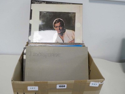 Lot Box of vinyl albums incl. Crosby, Stills &...