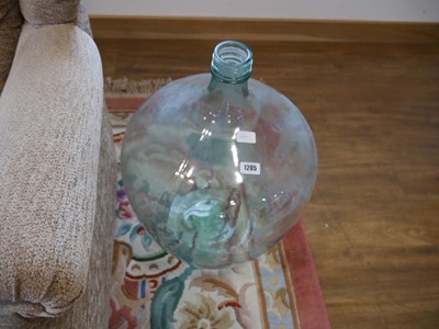 Lot 1205 - Large glass carboy bottle