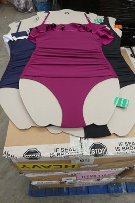 Lot 1076 - A box containing approx. 25 DKNY swimsuits