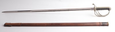 Lot 1463 - George V Army Service Corps Officers Sword...