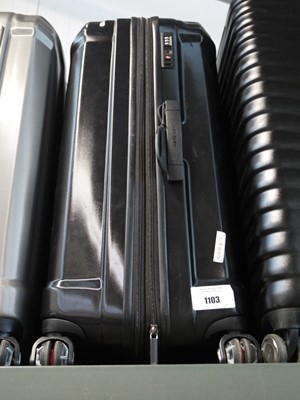 Lot 1103 - Samsonite suitcase with wheels with hand luggage