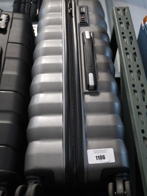 Lot 1106 - Rock suitcase on wheels with matching hand...