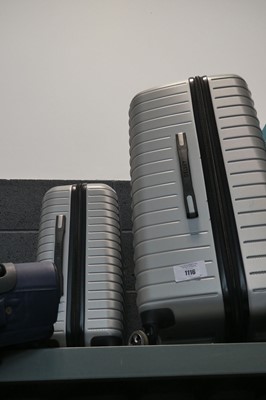 Lot 1116 - Delsey suitcase with matching hand luggage case