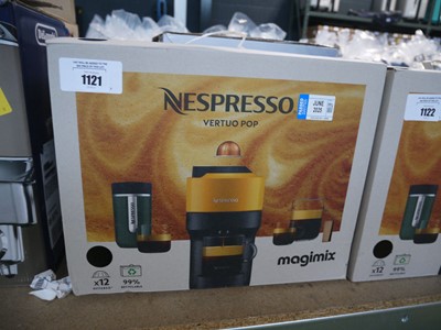 Lot 1121 - Nespresso Vertuo Pop Magimix coffee machine