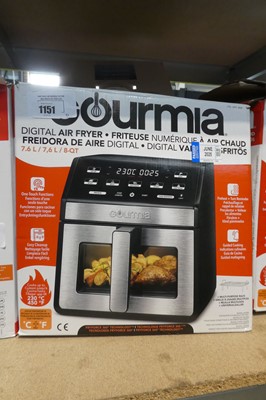 Lot 1151 - Gourmia single basket air fryer