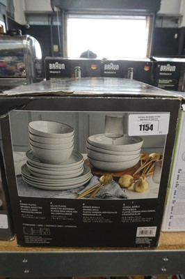 Lot 1154 - Boxed Over & Back dinnerware set and boxed...