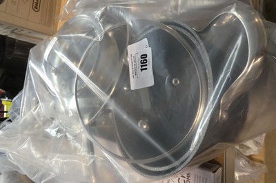 Lot 1160 - Bag of various saucepans