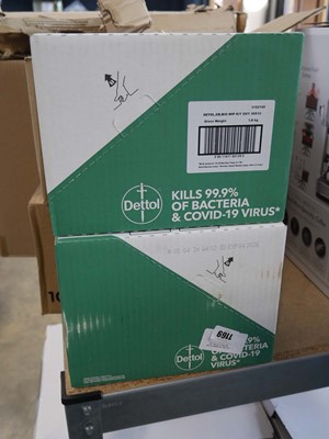 Lot 1169 - 2 boxes of Detol antibacterial wipes