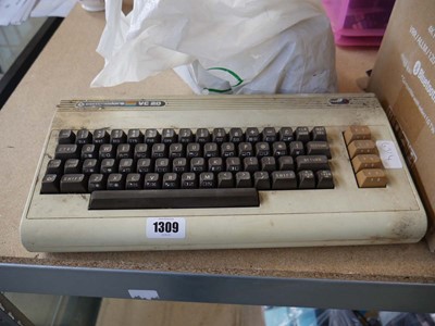 Lot 1309 - Vintage Commodore VIC-20 home computer with...