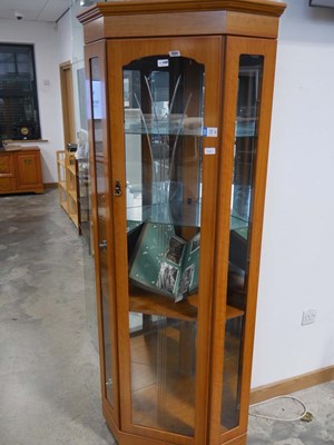 Lot 1222 - Suite of lounge furniture in wood effect...