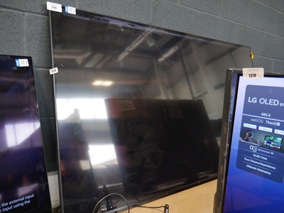 Lot 1318 - LG 75" Smart TV, with remote, no stand (model...