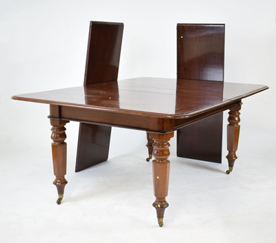 Lot 2 - A William IV/early Victorian mahogany...