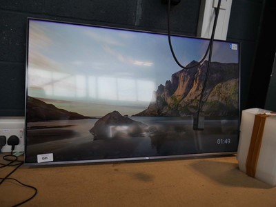 Lot 1341 - TCL 50" TV, no remote or stand (model 50C715K)