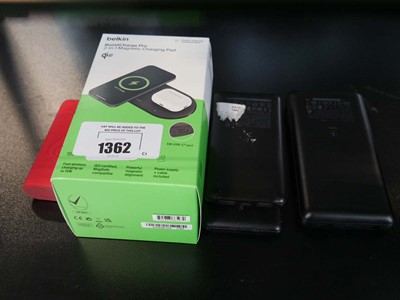 Lot 1362 - Belkin 2-in-1 Boost Charge Pro and power banks