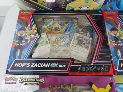 Lot 11 assorted Pokémon collection boxes, to...