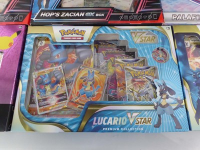 Lot 11 assorted Pokémon collection boxes, to...
