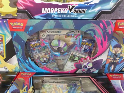 Lot 11 assorted Pokémon collection boxes, to...