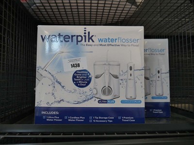 Lot 1438 - 3 WaterPik water flosser packs
