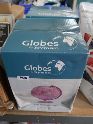 Lot 1425 - 2 globes by Ryman, boxed