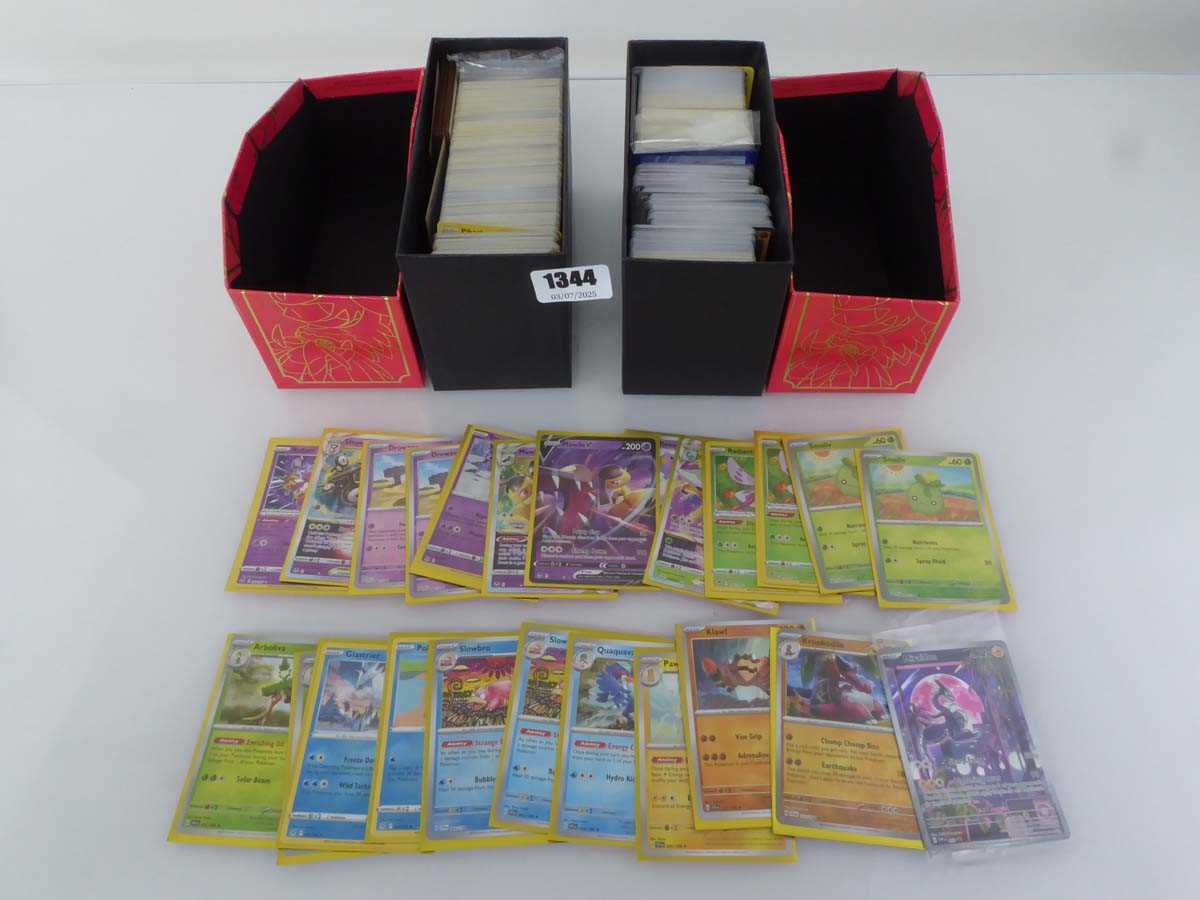 Lot 2 boxes of Scarlet & Violet Pokémon cards