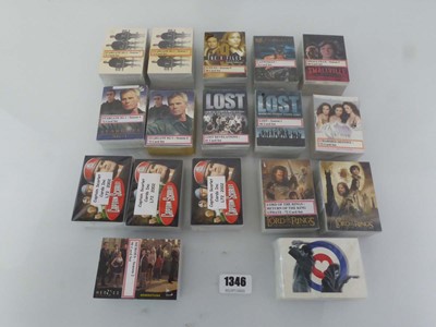 Lot Assortment of complete trading card sets to...