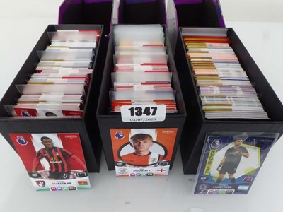 Lot 3 boxes of Panini XL Adrenalyn football cards