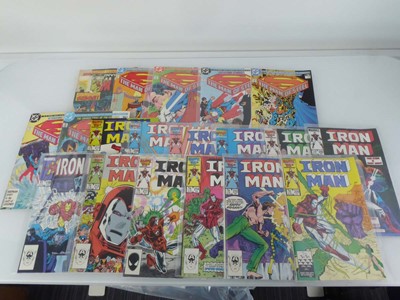 Lot 19 assorted vintage comics to include Iron man...