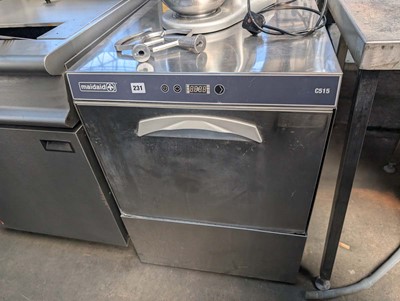 Lot 231 - 57cm Maid Aid C515 undercounter drop front washer