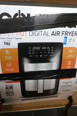 Lot 1142 - Gourmia 6.7L digital air fryer