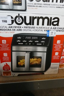 Lot 1146 - Gourmia 7.6L digital air fryer