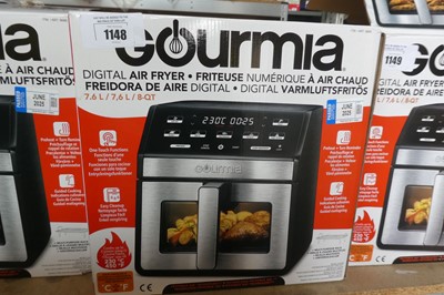 Lot 1148 - Gourmia 7.6L digital air fryer