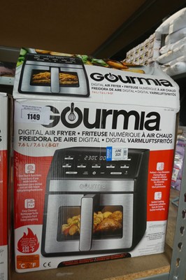 Lot 1149 - Gourmia 7.6L digital air fryer