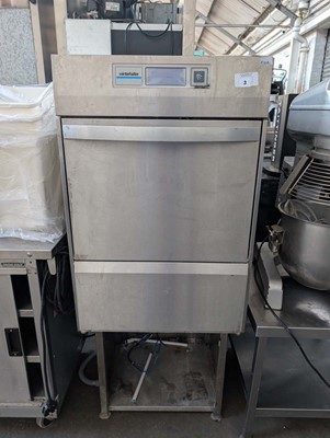 Lot 3 - 60cm Winterhalter drop front dishwasher on stand