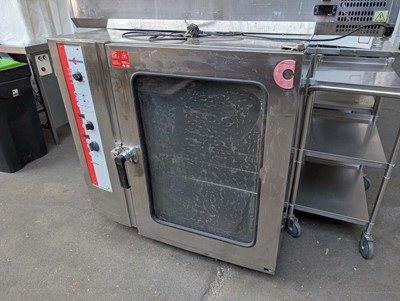 Lot 10 - 105cm electric Convotherm OD Perfect 10 grid...
