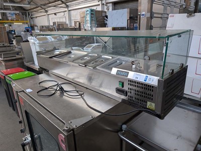 Lot 11 - 150cm Polar G609 bench top refrigeration cold...
