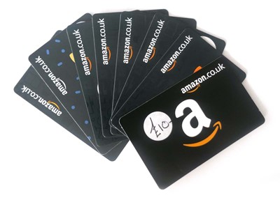 Lot 2 - Amazon (x8) - Total face value £200