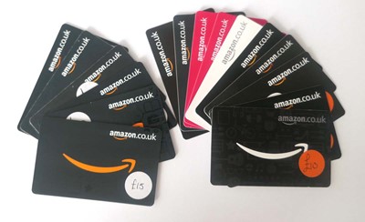 Lot 3 - Amazon (x16) - Total face value £225