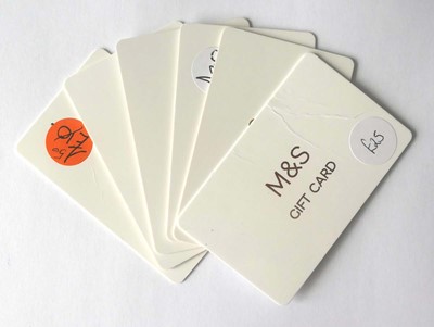 Lot 6 - Marks & Spencer (x6) - Total face value £200
