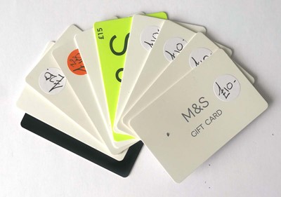 Lot 8 - Marks & Spencer (x10) - Total face value £150