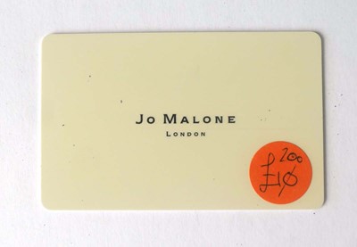 Lot 17 - Jo Malone (x1) - Total face value £200