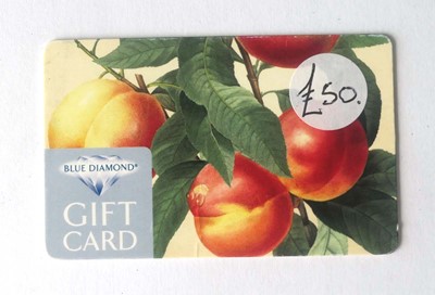 Lot 18 - Blue Diamond (x1) - Total face value £50