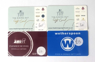 Lot 22 - Various : Food & Dining (x4) - Total face...
