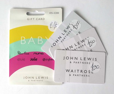 Lot 32 - John Lewis (x4) - Total face value £200