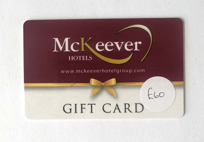Lot 62 - McKeever Hotels (x1) - Total face value £60
