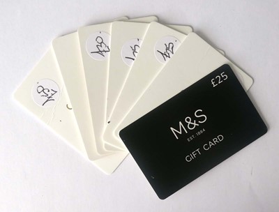 Lot 79 - Marks & Spencer (x7) - Total face value £225