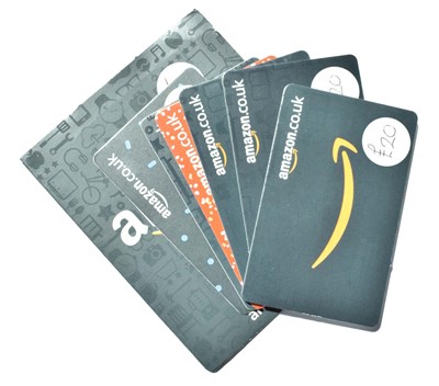 Lot 101 - Amazon (x7) - Total face value £220