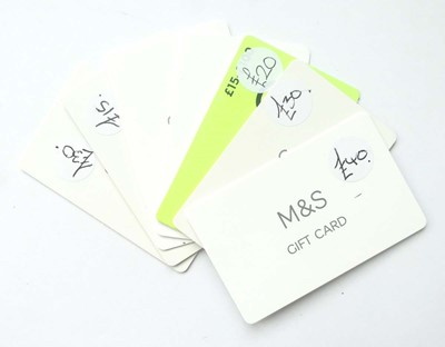 Lot 104 - Marks & Spencer (x7) - Total face value £215
