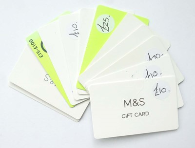 Lot 105 - Marks & Spencer (x12) - Total face value £215