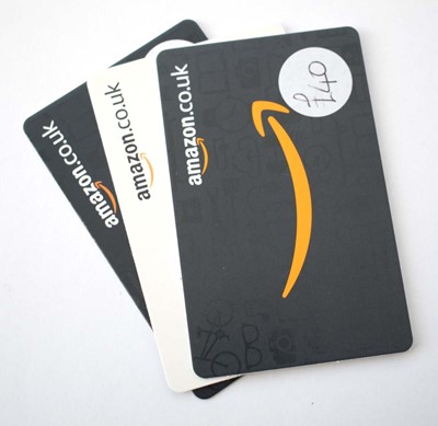 Lot 122 - Amazon (x3) - Total face value £200